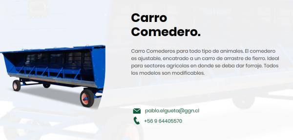 CARRO COMEDERO  - FAENAS AGRICOLAS