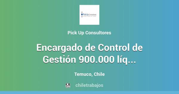 ENCARGADO DE CONTROL DE GESTIÓN  900000