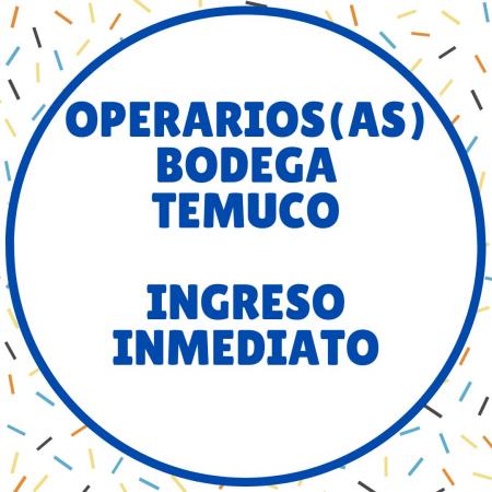 OPERARIOS(AS) TEMUCO !!